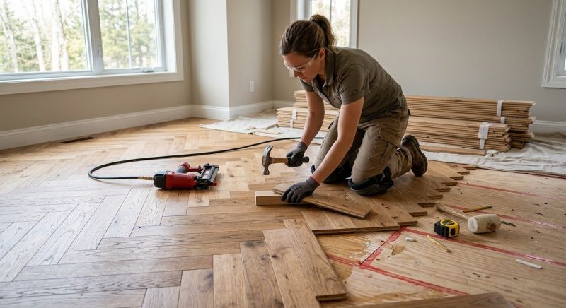 Finished Floor Installation in Fort Worth, TX