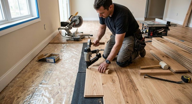 Hardwood Floor Installation in San Antonio, TX