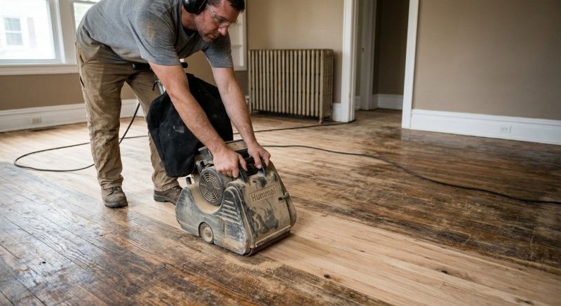 Oak Floor Refinishing in Alpharetta, GA