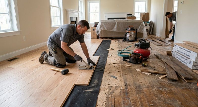Wood Floor Replacement in Austin, TX