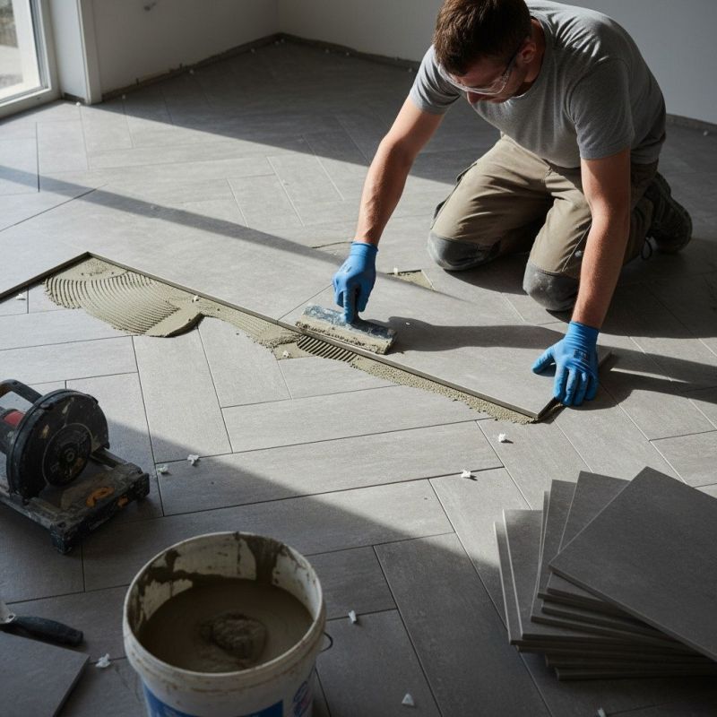Bathroom Flooring Installation in Baltimore, MD