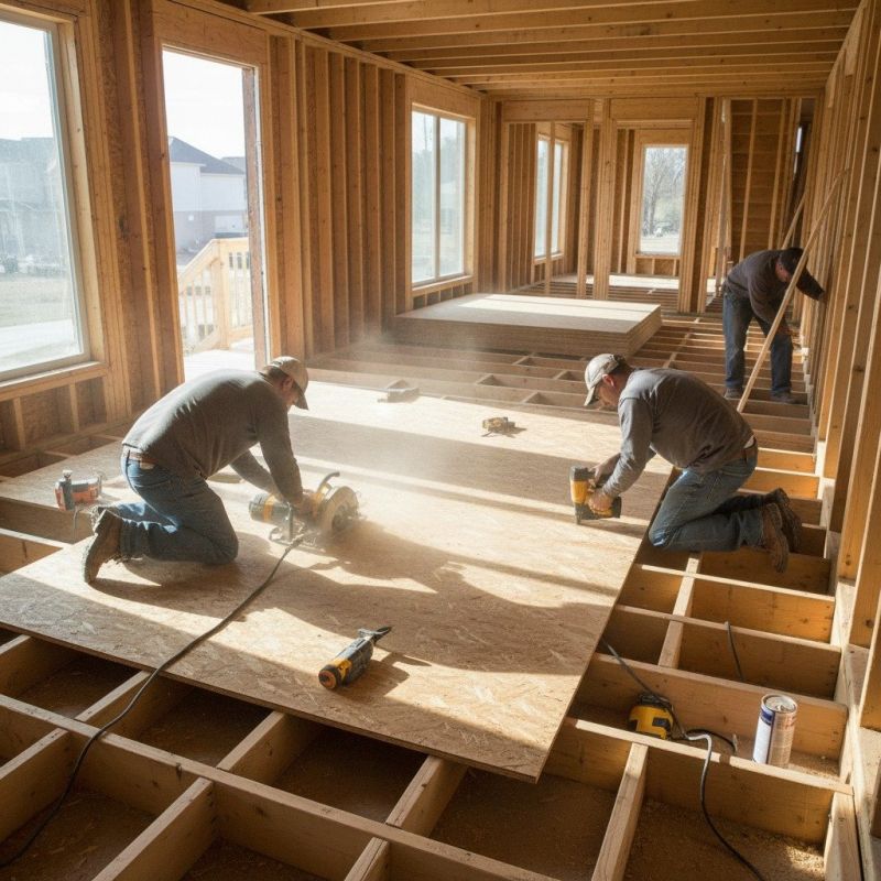 Walnut Flooring Installation