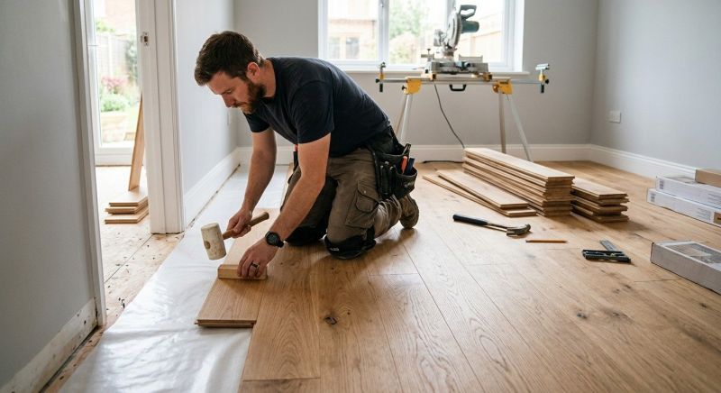Finished Floor Installation in Austin, TX