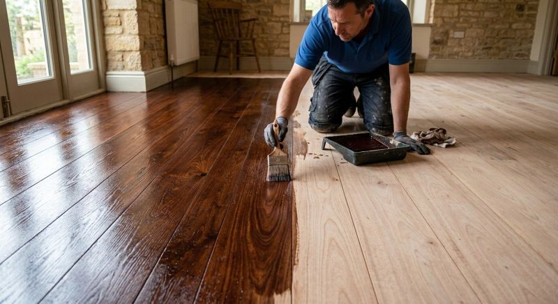 Floor Staining Service in Overland Park, KS