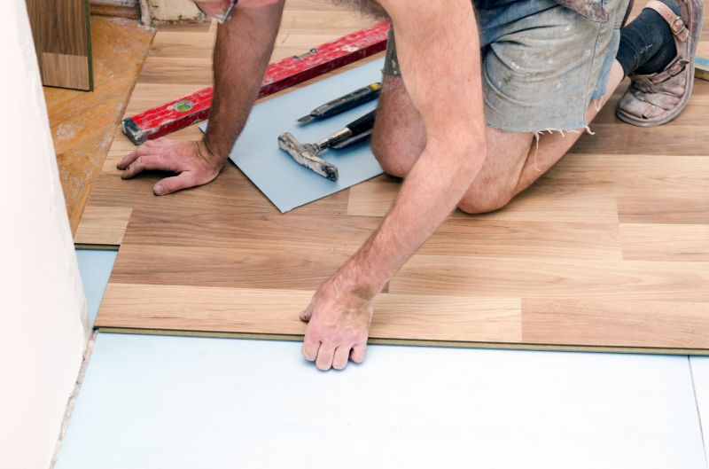 Wood Floor Installation detail