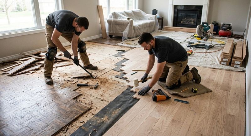 Hardwood Floor Installation in Phoenix, AZ