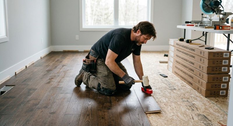 Hardwood Floor Installation in Austin, TX