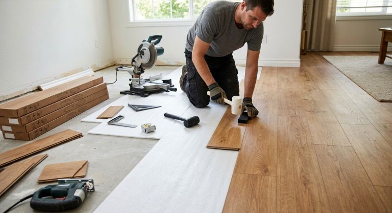 Laminate Floor Installation in Roseville, CA