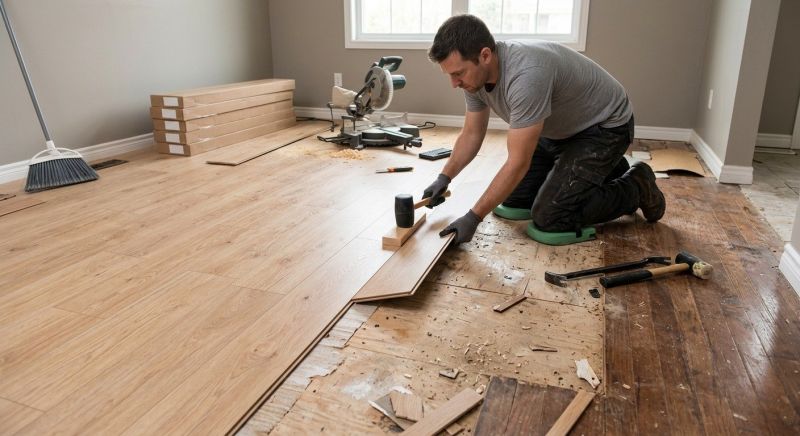 Laminate Floor Installation in Sacramento, CA