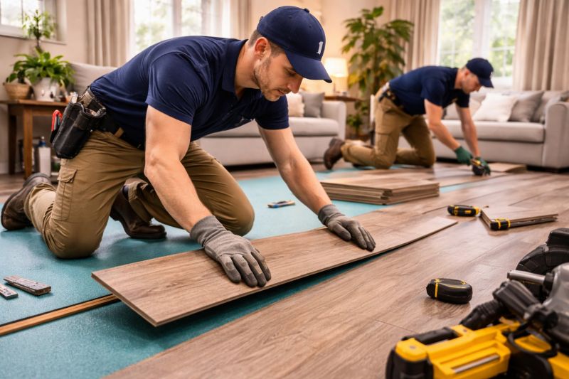 Laminate Floor Remodeling in Roseville, CA