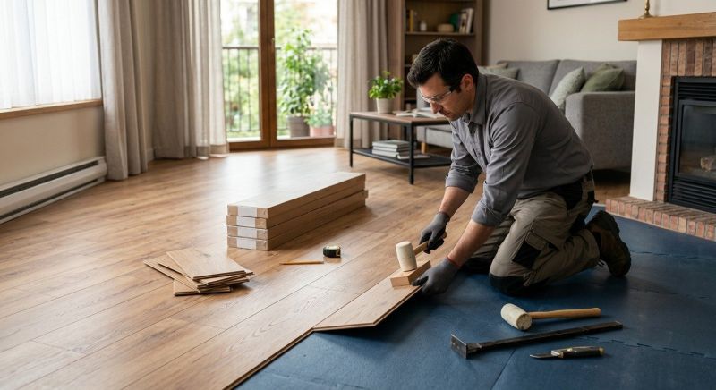 Laminate Floor Replacement in Sacramento, CA