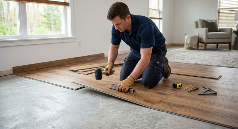Luxury Vinyl Tile Installation in Manassas, VA