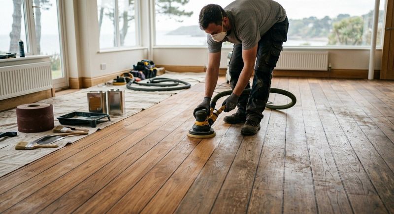 Mahogany Floor Refinishing in Alpharetta, GA