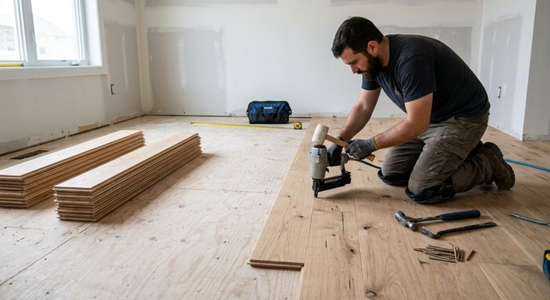 Oak Floor Replacement in Fort Worth, TX