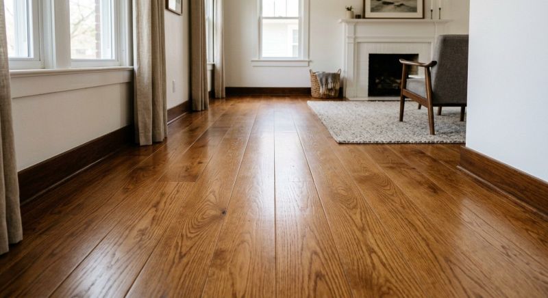 Oak Floor Varnishing in Olathe, KS