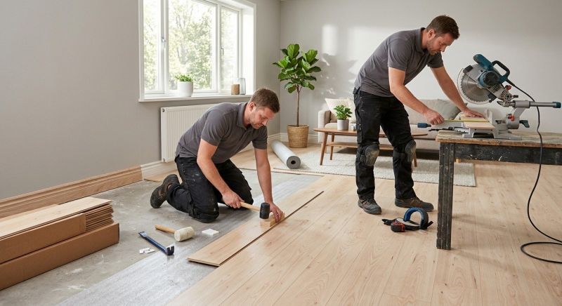 Plank Laminate Installation in Sacramento, CA