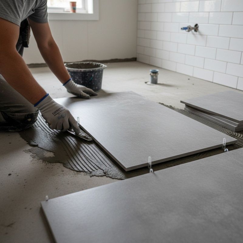 Restroom Floor Replacement in Baltimore, MD