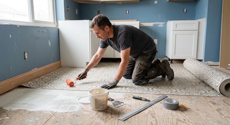 Sheet Flooring Installation in Fort Worth, TX