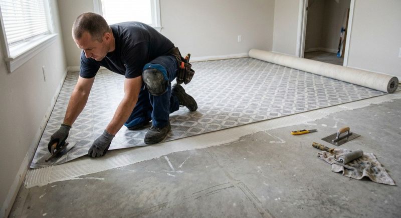 Sheet Vinyl Installation in San Antonio, TX