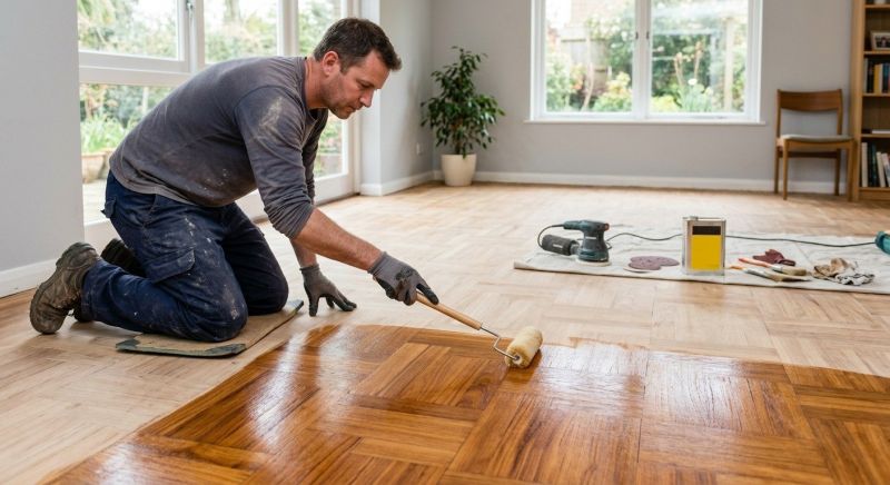 Teak Floor Refinishing in Olathe, KS