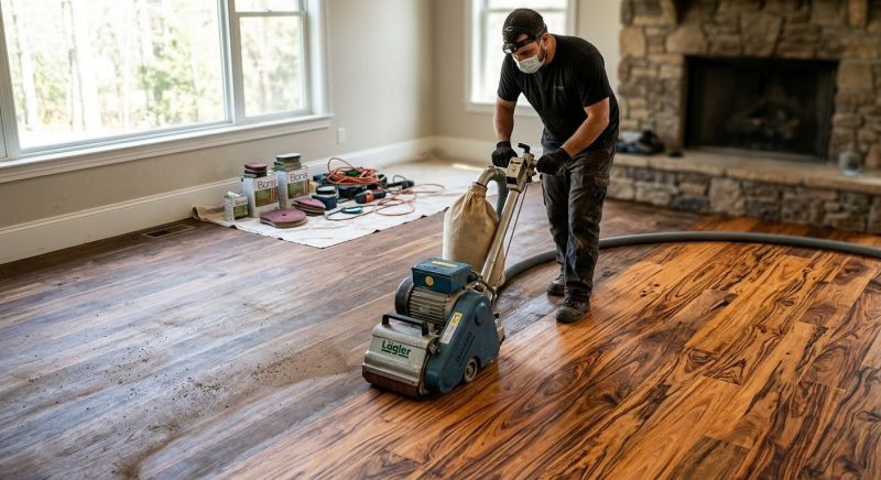 Tiger Wood Floor Refinishing in Kansas City, KS