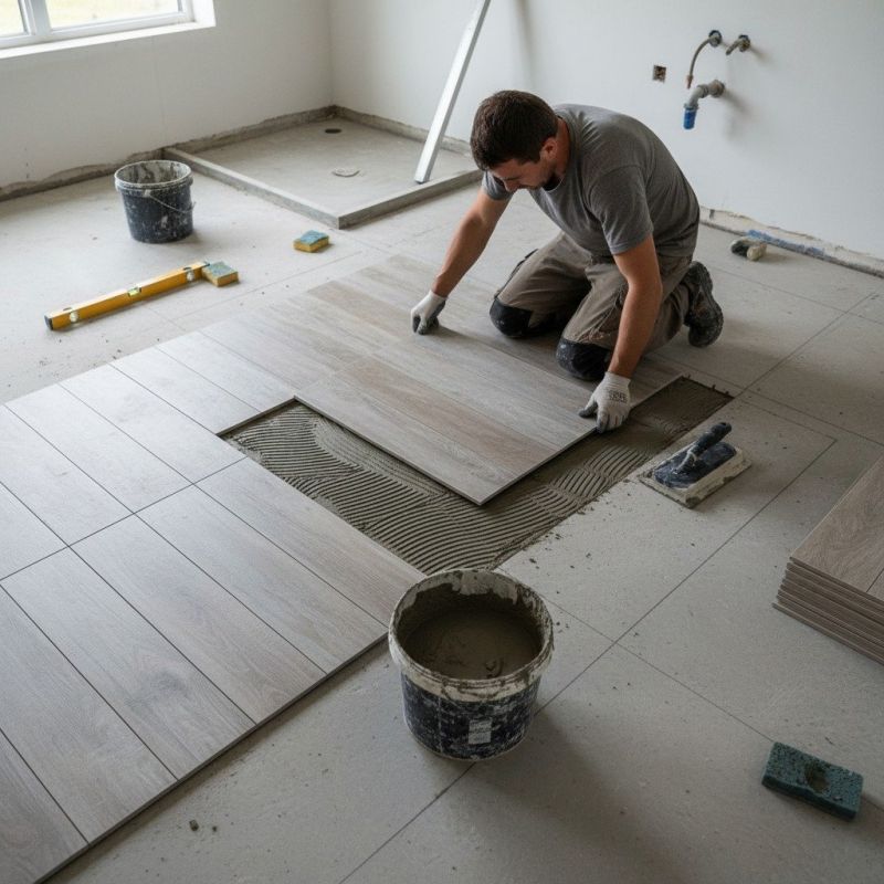 Tile Floor Replacement in Alexandria, VA