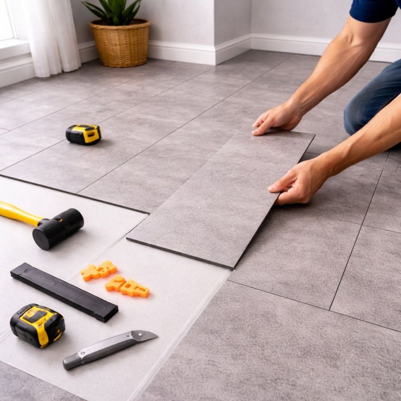 Vinyl Tile Replacement in Manassas, VA